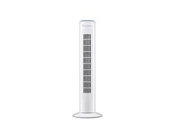 BEPER P206VEN301 Torenventilator, 45W, Stille ventilator, Hoogte 72cm, Automatische oscillatie, Wit