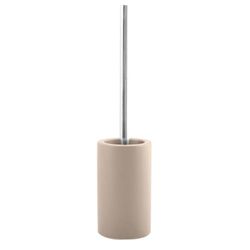 Spirella Brosse WC avec Support Céramique Tube Mat Taupe Mat