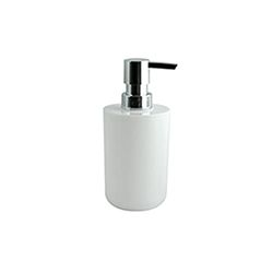 Distribuidor de jabon MSV "Inagua" de acrilico en color blanco 240 ml