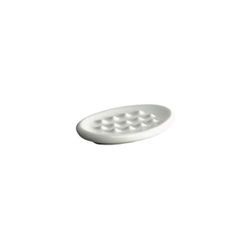 Roca A380237001 Onda Plus zeepbakje, porselein, wit