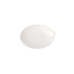 Villeroy & Boch Flow fonte oval, 36 cm, porcelana premium, branco