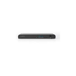 Kvm Commutateur avec 2 Ports HDMI et 4 Ports USB, Prend en Charge la résolution 4K à 30Hz, idéal pour Plusieurs appareils.