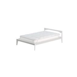 Italian Bed Linen FANCY Topper with Elastic Bands, White, Single 80 x 195 cm