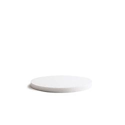 Decora 0173802 Disco, polistirolo, Bianco, 25x2,5 cm