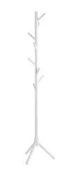 HAKU Möbel Porte Manteau Blanc, Bois Massif - Dim.: H 174 cm x Ø 43 cm, Style: Traditional