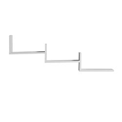 Lastdeco - Rek J/3 Alayor | Houten rek wit - 3 planken - afmetingen 120 x 18 x 44 cm