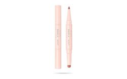 Pupa Matita Labbra Vamp! Creamy Duo (007 Peach Nude) Matita Labbra Contouring & Rossetto Brillante per Labbra più piene e carnose - Disponibile in 12 Varianti Colore