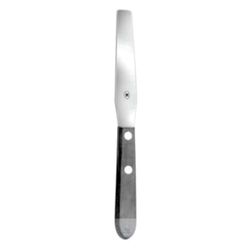 Hammacher Spatola in acciaio inox 18/8 con manico in legno, lunghezza lama 105 mm, lunghezza 205 mm