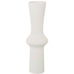 Alexandra House Living Vase Ecru Ceramic 16 x 16 x 46 cm