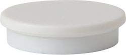 Niceday magneten, rond, 30 mm, wit, 10 stuks