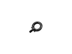 SAFETEX Eyebolt M8/13mm, black galvanized drop forged