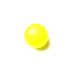 Mister Babache Balle Rebond Turbo Adulte Unisexe, Jaune, 69 mm