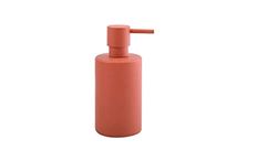 Spirella DISPENSADOR DE JABON Color Terracota Tube Mat, Cerámica, Rojo, Único