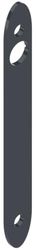 LA CROISEE DS GAU01168 DS6764-007 Plate for Solo and Senzo Grey