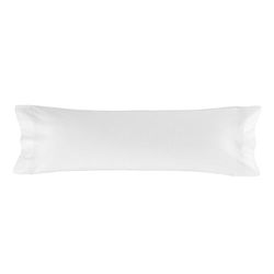 Basic 200 tc Funda de almohada 45x125 cm (Cama 105) Blanco