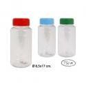 Wat - Barattolo Pet-Pack con coperchio colore assortiti, 750 ml.