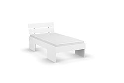 Rauch Möbel Tinda futonbed in wit, ligvlak 90x200 cm, totale afmetingen B/H/D 95x84x214 cm