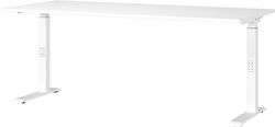 Germania Escritorio 7912-84, Blanco, Altura Media Regulable, 180 x 91 x 80 cm (Ancho x Alto x Profundidad)