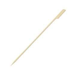 Fackelmann 50866 Lot de 50 Pics à Brochettes en Bois 25 cm, Piques à Brochettes, Pics Apéro, Bâtonnets, Bambou