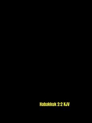 Habakkuk 2:2 Planner