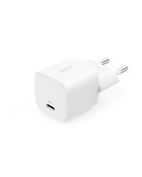 Belkin 25 W USB-C Oplader, Wandlader telefoon, PD 3.0 usb c charger met PPS voor o.a. Apple iPhone 16, iPhone 15 Plus, Pro, Pro Max, iPad, Samsung Galaxy S25, Pixel 9, Nintendo Switch - Wit