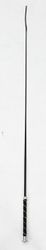 PFIFF Cravache de Dressage 'Luxe' Noir/Blanc 120 cm