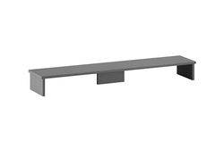 Schildmeyer Smash Plateau en Bois Anthracite 110 x 20 x 12,7 cm