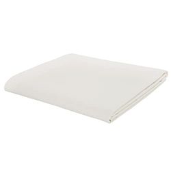 Catherine Lansfield Easy Iron Percale kammad enkel platt lakan kräm