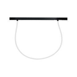 Brightium Luce di binario - Luce LED da 23 W con tubo flessibile, 3 funzioni CCT, controllo tramite app, corpo nero. Ideale per l'illuminazione versatile e moderna. *