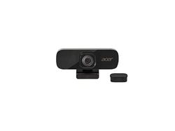 Acer QHD - Webcam per videoconferenza, 5 Megapixel, 30 FPS, grandangolo 70°, microfono integrato di cancellazione del rumore, compatibile con Win, Linux, Mac e Android, colore: Nero