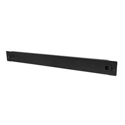 INFITRONIC - INSIRB111STL – 19 pouces en acier panneau d'obturation panneau de rack U cache obturateur (montage sans outil) (1 HE)