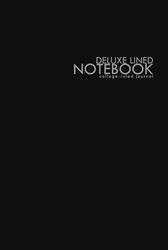 College Ruled Notebook: Deluxe Lined Journal: 6" x 9" Hardcover, 200 Pages