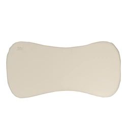 Babyline Almohada bebé Piqué Premium, Ayuda a Prevenir y Tratar la Plagiocefalia, Hipoalergénica, Transpirable y Desenfundable (2 Fundas Incluidas) (Piqué Arena)