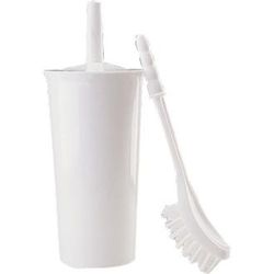 Nextday Catering L569 Toilet Brush and Holder, White