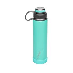 ECOVESSEL Boulder-24oz trippelisolerad rostfritt stål varm eller kall dricksflaska, Aqua Breeze