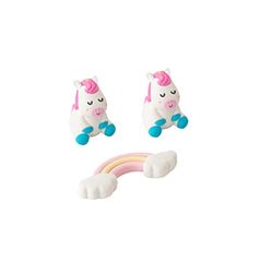 Mr Wonderful Set erasers - Unicorn, multicolor