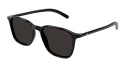 Montblanc MB0325S Zonnebril, heren, gerecycled, geïnjecteerd, meerkleurig, eenheidsmaat