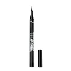 Rimmel London Wonder'Ink Liner Eyeliner Liquido, preto 001, 1 ml (0,03 FL OZ)