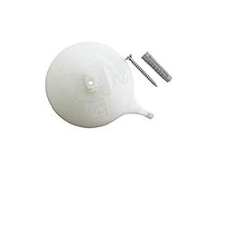 Gardinia Supporto a soffitto Tende in Alluminio 3 Binario Bianco, Confezione da 2 pz, 2 unità