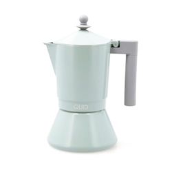 Quid Ozon - Caffettiera in alluminio pressofuso 9 tazze in alluminio adatto vetroceramica adatto induzione