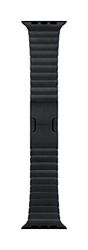 Apple Watch Bracciale a maglie nero siderale (38mm)