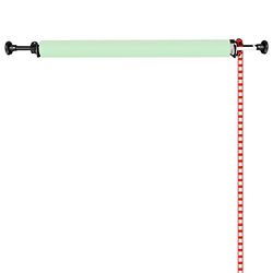 NEEWER Fotografia Sistema de suporte de fundo manual de montagem na parede de rolo único com 2 x gancho simples, 2 x barra de expansão, 1 x corrente, capacidade de carga: 22 lb / 10 kg