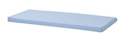 Hoppekids madrass med överdrag, kall skum/bomull 200 x 90 x 9 cm Cerulean Blau