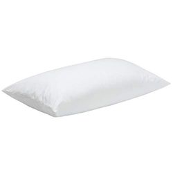 Pikolin Home - Almofada de penas e penas (30% penume), capa dupla de algodão, respirável, suave, baixa firmeza, para dormir de barriga para baixo