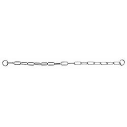 Trixie Chrome Long Link Choke Chain, 78 x 4 mm Thickness