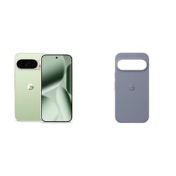 Google Pixel 10 Pro - Unlocked Android Smartphone with Gemini, Triple Rear Camera System, 24+ Hour Battery and 6.3" Super Actua Display - Jade, 256GB+Case