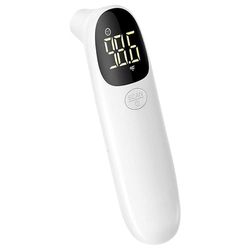 Thermomètre Frontal Thermometre Adulte Infrarouge, Thermometre sans contact, Écran LCD, Fonct Mémoire, Thermometre Infrarouge Enfant