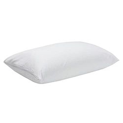 Pikolin Home Funda de Almohada de Algodón de Rizo, Tratamiento Antialérgico, Impermeable, Transpirable, Varias Medidas