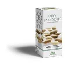 Aboca Olio di Mandorle Integratore Emolliente Intestino e Pelle, 100ml