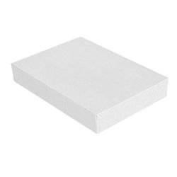 Garcia de Pou 50 pezzi - Coperchi senza finestra per scatole 254.77 'Thepack' 250 G/M2 11 x 15 x 2 cm bianco cartone ondulato Nano-Micro